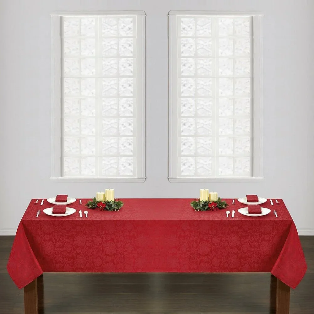 brand new Set: 1 RED Damask Fabric 60